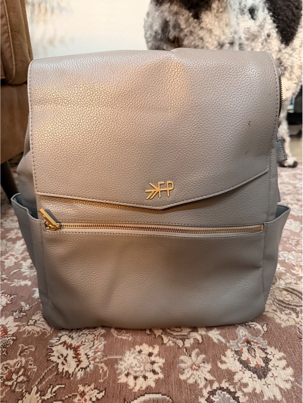 Freshly picked diaper bag